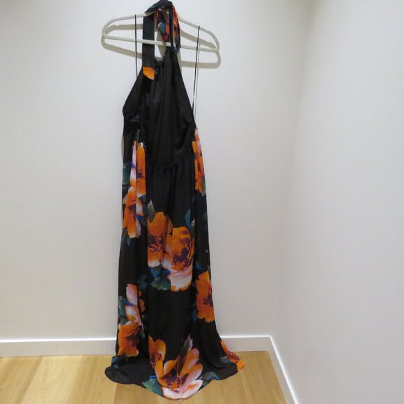 FASHION NOVA Lunch Soiree Floral Maxi Dress Evening Cocktail - Size 1X NWT - Picture 11 of 15